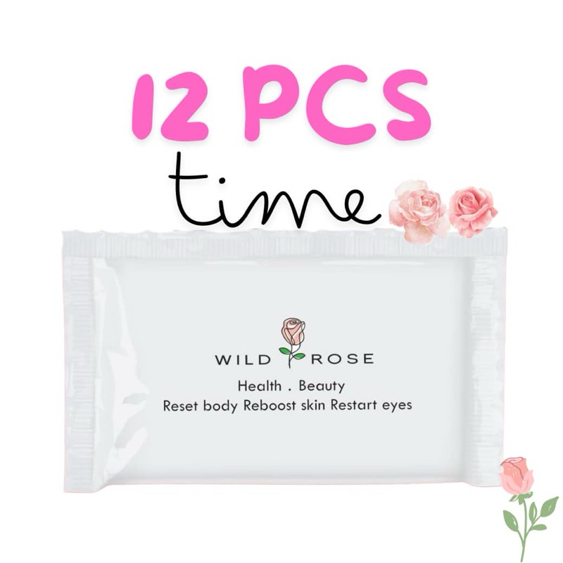 (12 ซอง) ชากุหลาบ Rose Tea บำรุงผิว ช่วยขับถ่าย ปรับสมดุล คลายเครียด กระตุ้นระบบไหลเวียนเลือด