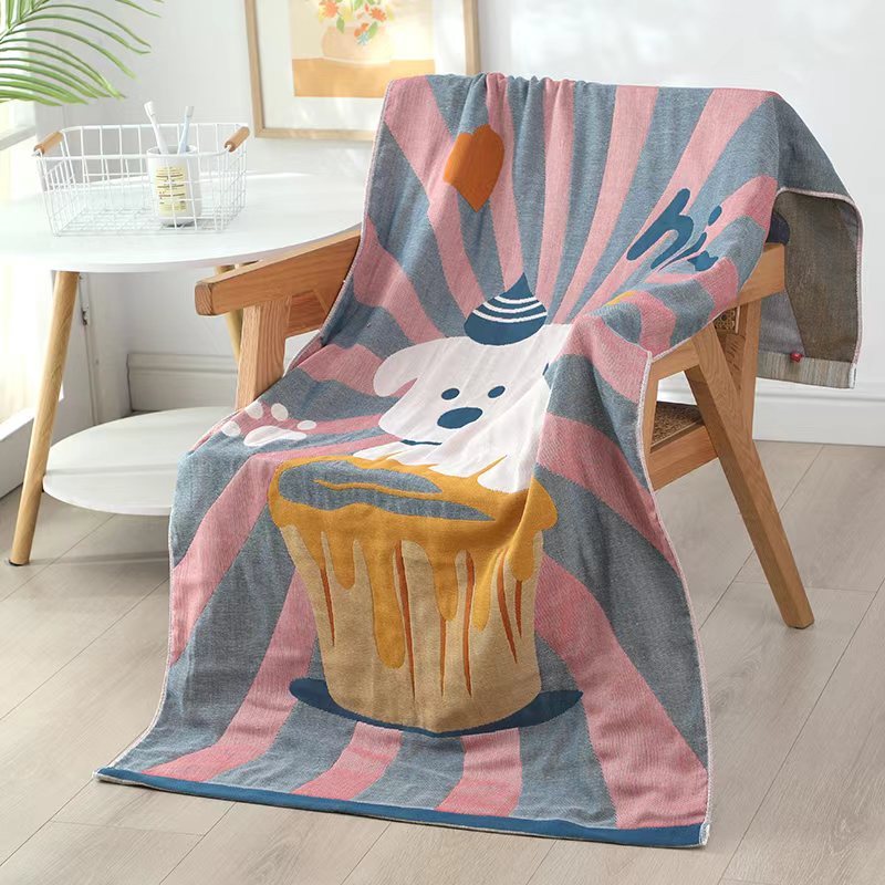 ผ้าเช็ดตัวสาลูผืนใหญ่จั้มโบ้ ขนาด 80*160 cm. เนื้อผ้า cotton 100% - รูปที่ 2