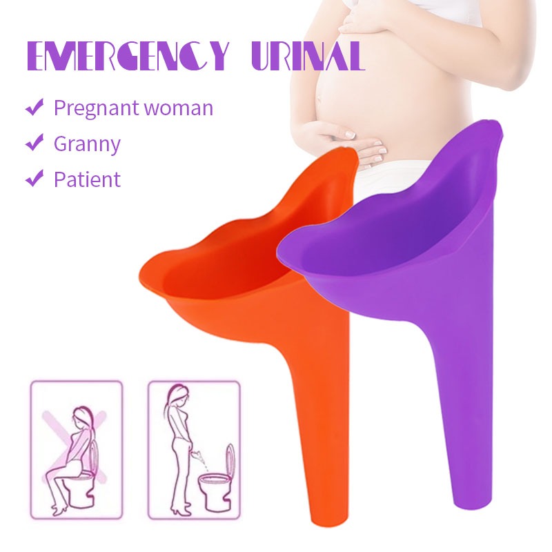 ที่ฉี่ผู้หญิง กรวยฉี่ พกพา ที่ยืนปัสสาวะ กรวยยืนฉี่ Women Portable Urinal อุปกรณ์ช่วยในการปัสสาวะ
