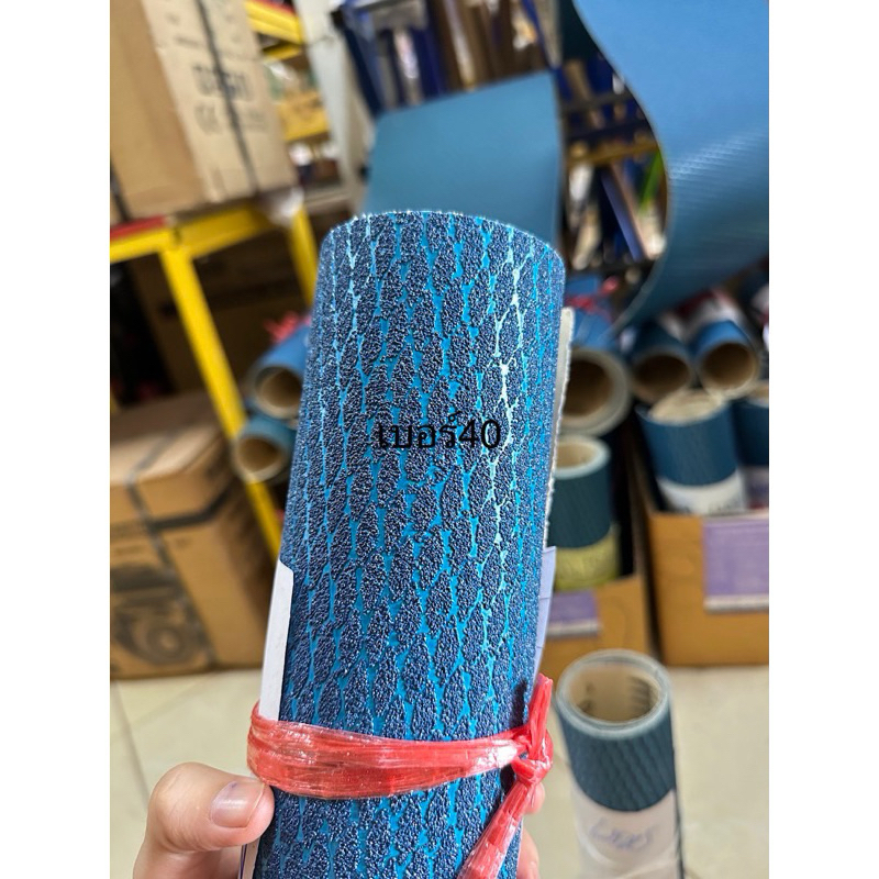 กระดาษทรายสีฟ้าตราช้าง ทรายแน่น-ยกม้วน - รูปที่ 2