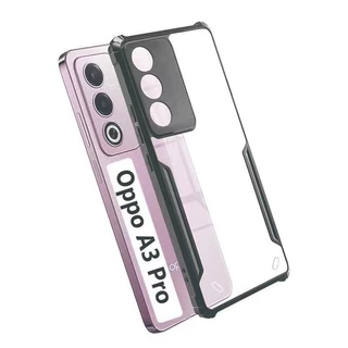 HHL เคสหลังใส สำหรับOppo A3Proเคสใสกันกระแทก สำหรับ ออปโป A3โปร
