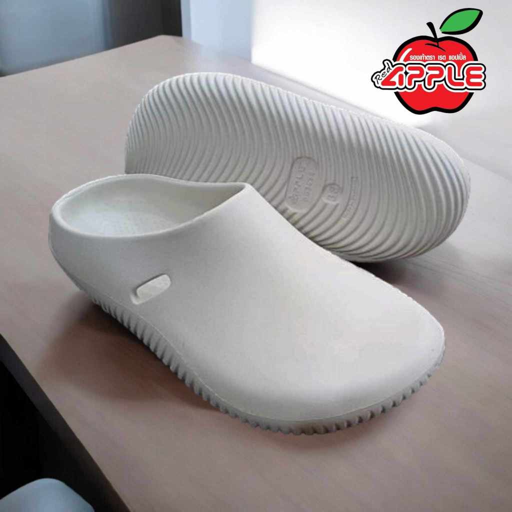 Red Apple รองเท้าหัวโต รุ่น BG3654-สีพื้น ดำ ขาวเทา ขาวครีม #36-43