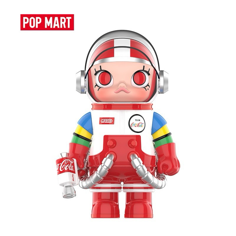 POPMART พร้อมส่ง MEGA SPACE MOLLY 400% TEAM COCA-COLA