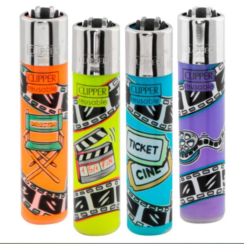 Clipper ลาย Wall of Fame2 ไฟแช็คสำหรับนักอนุรักษ์ชอบเติม ขายเป็นเซท เซทละ 4 อัน