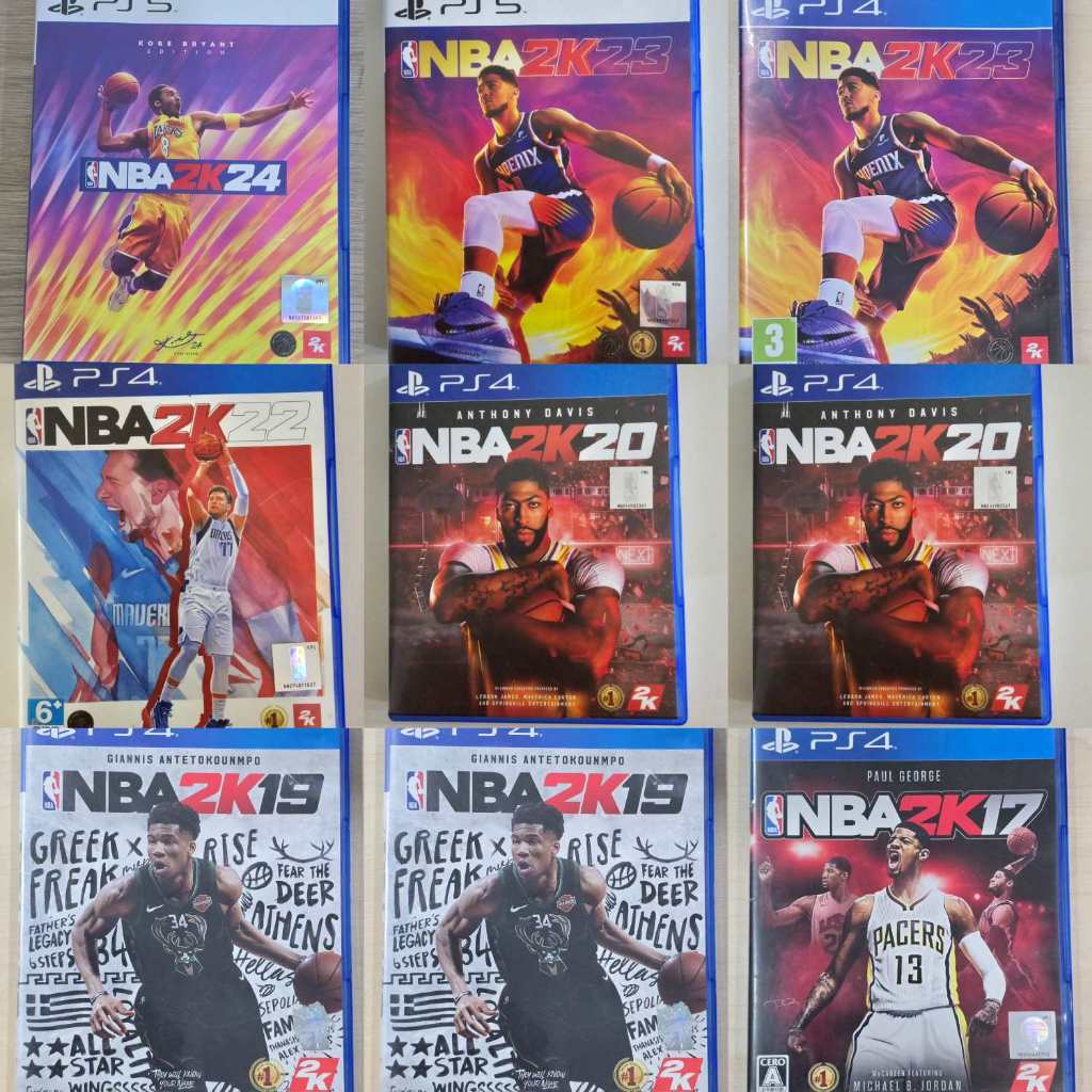 [PS4][PS5] NBA2K 24,23,22,20,19,17 มือ2  พร้อมส่ง