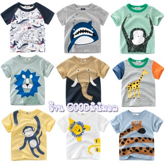 เสื้อยืดเด็ก แขนสั้น ไซส์ 100-140cm เนื้อผ้าCotton นุ่ม ใส่ส…