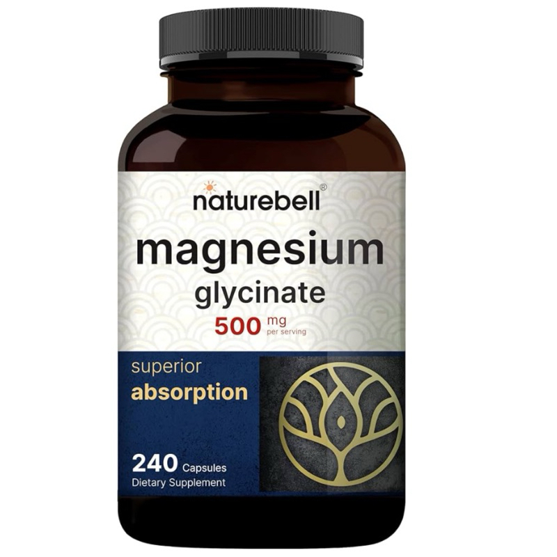 ❇️MAGNESIUM GLYCINATE ( แมกนีเซียม ไกลซีเนต ) ( 120-300 แคปซูล )