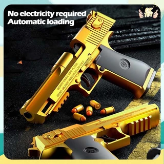 กึ่งอัตโนมัติ Glock 1: 1 จำลองการยิง CS ของเล่นปืนของเล่นเชลล์สำหรับเด็ก