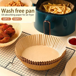 กระดาษรองหม้อทอด กระดาษรองอบ หม้อทอด ทนความร้อนไม่ไหม้ไม่เปล…