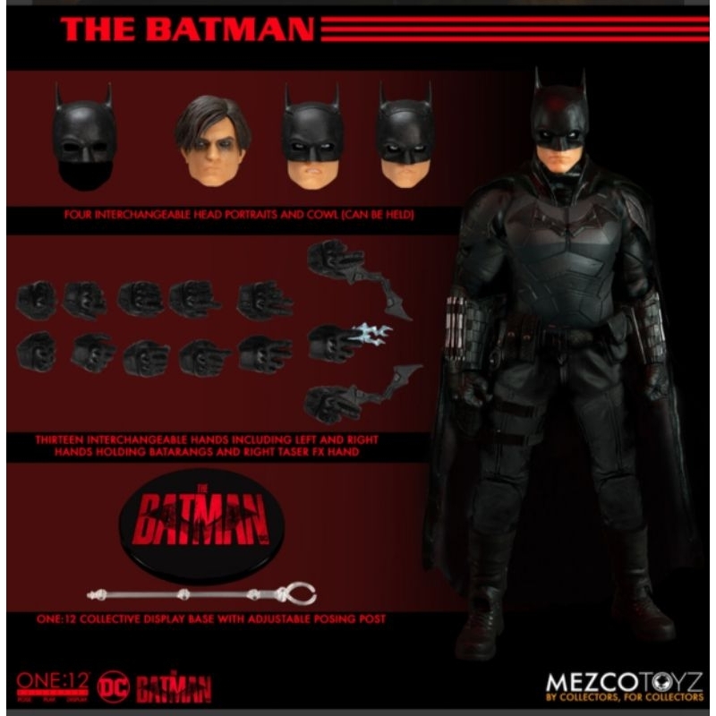 Mezco One : 12 The Batman (สินค้าลิขสิทธิ์แท้จาก Mezco)