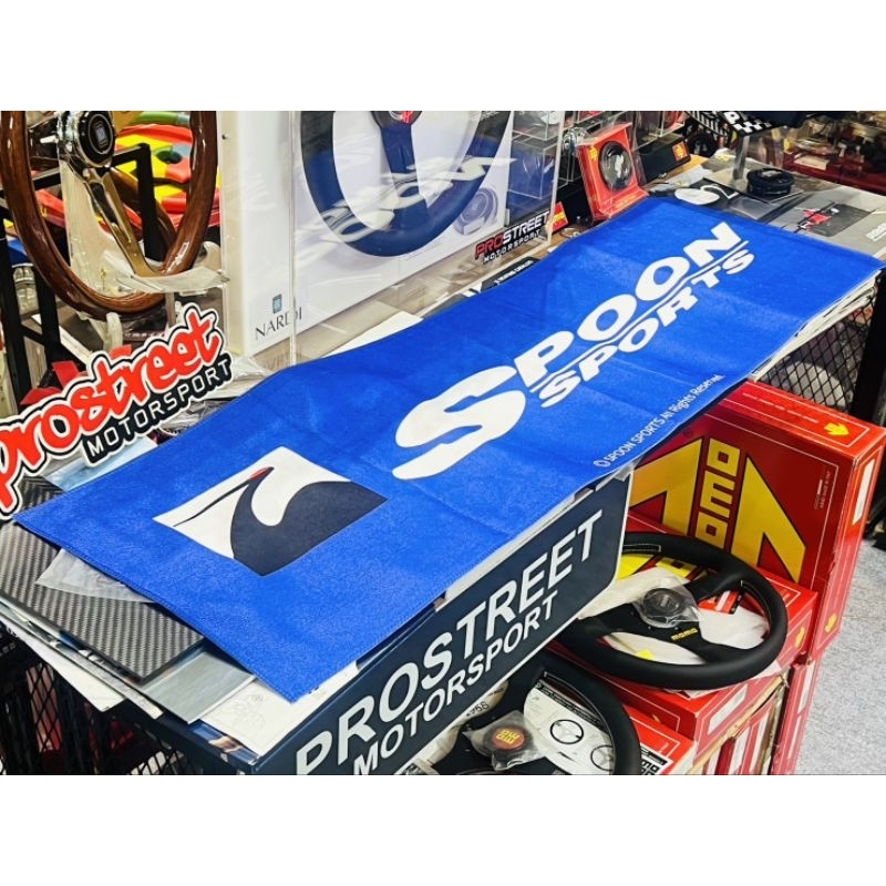 พรม ผ้า ปูคอนโซล ลาย สปูน Spoon Sport Console Carpet spoon sport mat