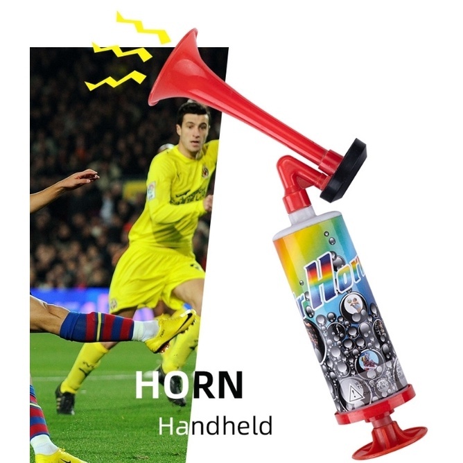 แตรเชียร์บอล แตรลม แตรลมกระป๋อง แตรกระป๋อง เชียร์บอล ปีใหม่ Hand Push Air Horn New Year Party Football Cheering World