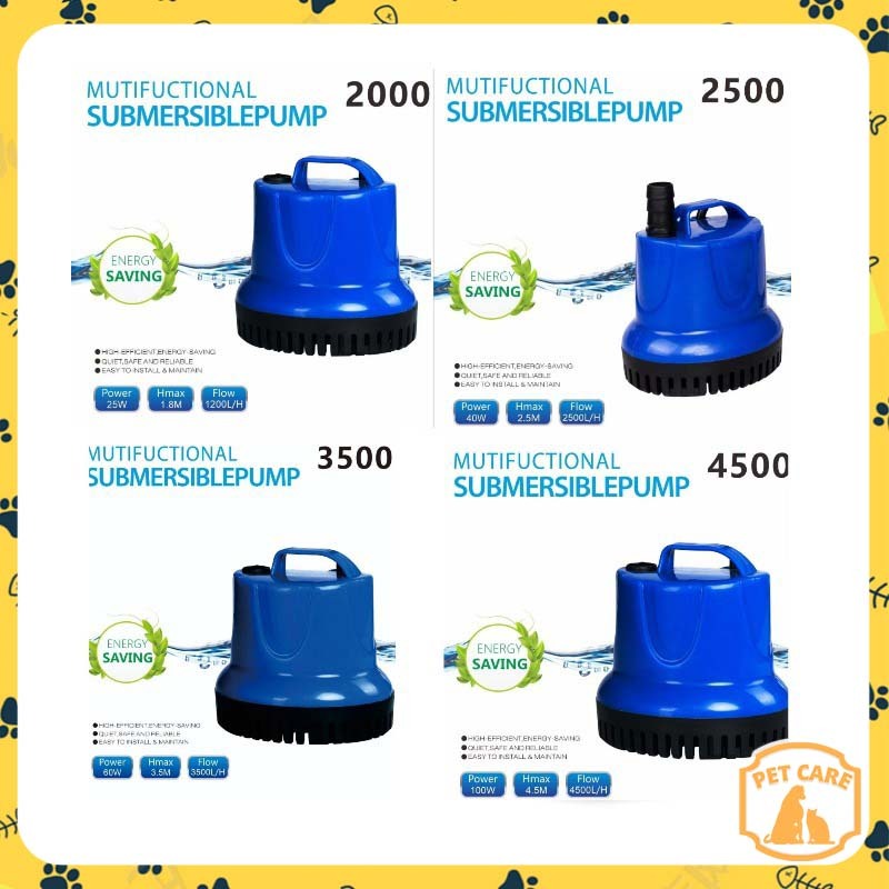 ปั๊มสูบน้ำ ปั้มน้ําอัตโนมัติไดร์โว่ดูดน้ำ ปั๊มแช่ไฟฟ้ากําลังไฟ 220Vปั๊มน้ำสูบน้ำอัตโนมัติจากด้านล่าง ปั๊มบ่อปลา ปั๊มน้ำพ - รูปที่ 5