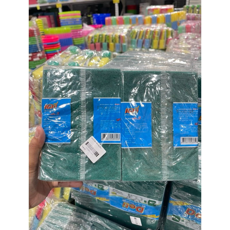 สก๊อตไบรท์ Deli เดลี่-ไบรท์ ล้างจาน ฟองน้ำ ฝอยขัดหม้อ รูปที่ 2