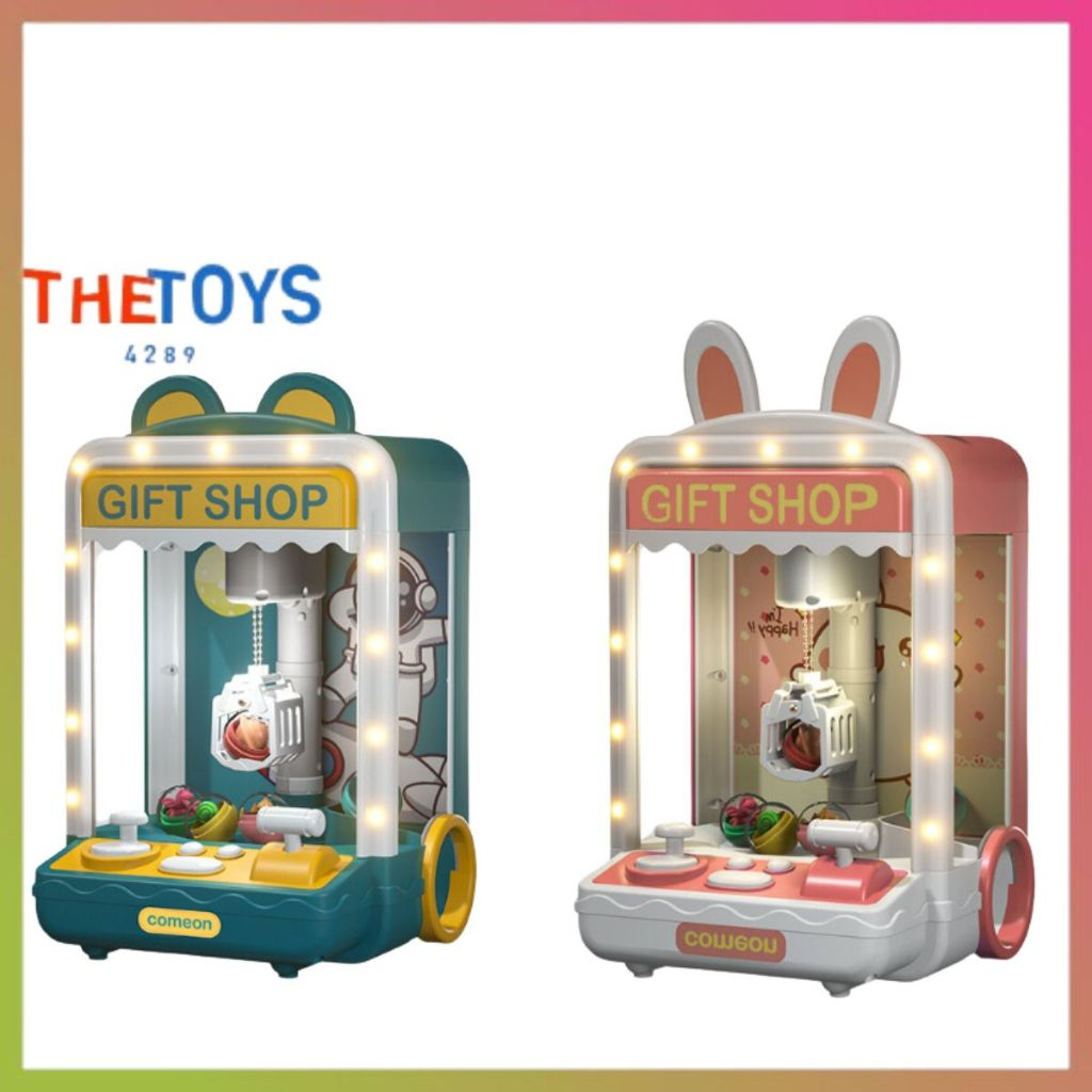 Thetoys4289【ส่งฟรีส่งเร็ว】ตู้คีบตุ๊กตาขนาดใหญ่ ของเล่น ตู้คีบตุ๊กตา ของเล่นฝึกทักษะ
