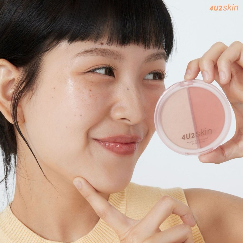 4U2 SKIN BLUSH & HIGHLIGHT DUO CREAM