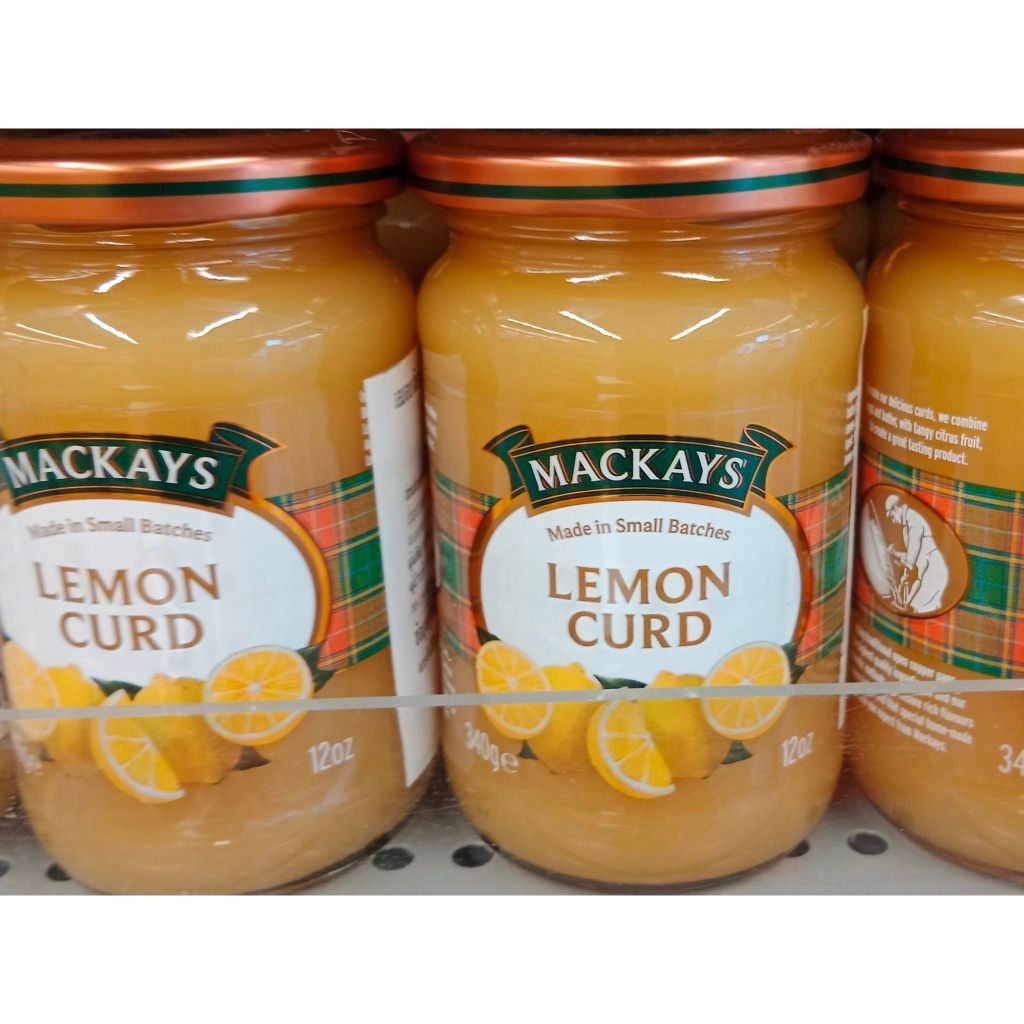 MACKAYS Lemon Curd 340g * IMPORTED FROM SCOTLAND UK *