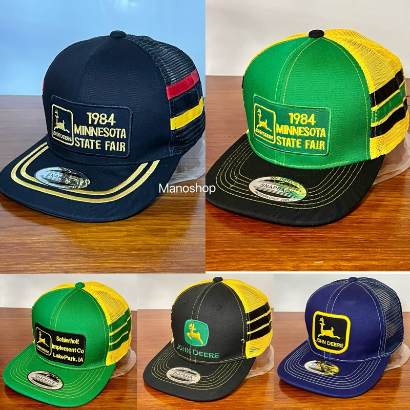 หมวกวินเทจ จอนเดียร์ JOHNDEERE หมวกตาข่าย ใส่ได้ทั้งผู้ชายและผู้หญิง
