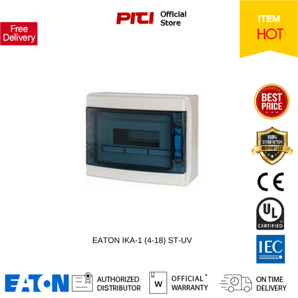 EATON IKA-(1/4-18) ST-UV Consumer Unit MCB