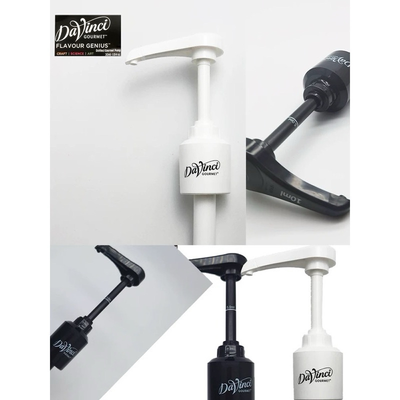 DAVINCI Syrup Pump 10 ml หัวปั๊มไซรัป Davinci ปั๊มสำหรับกดน้ำเชื่อม Syrup Davinci มีขีดบอกขนาด 5 และ