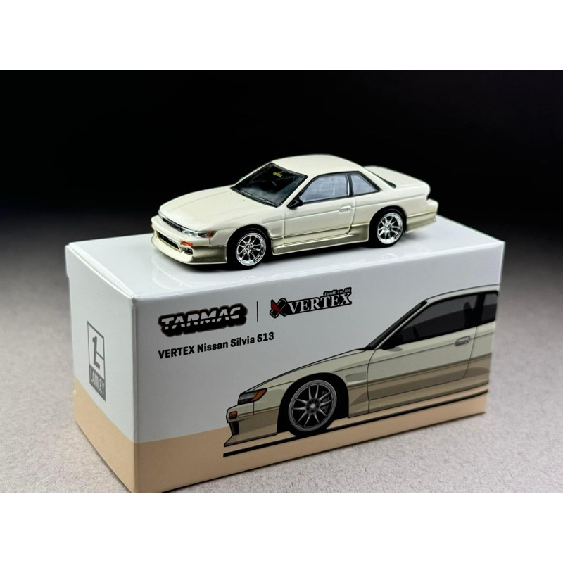🔹Vertex Nissan Silvia S13 Scale 1:64 ยี่ห้อ Tarmac works