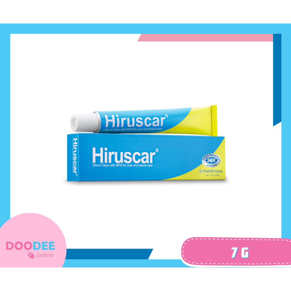 Hiruscar Gel ฮีรูสการ์ เจลลบรอยแผลเป็น 7 g ของแท้จากร้านยา