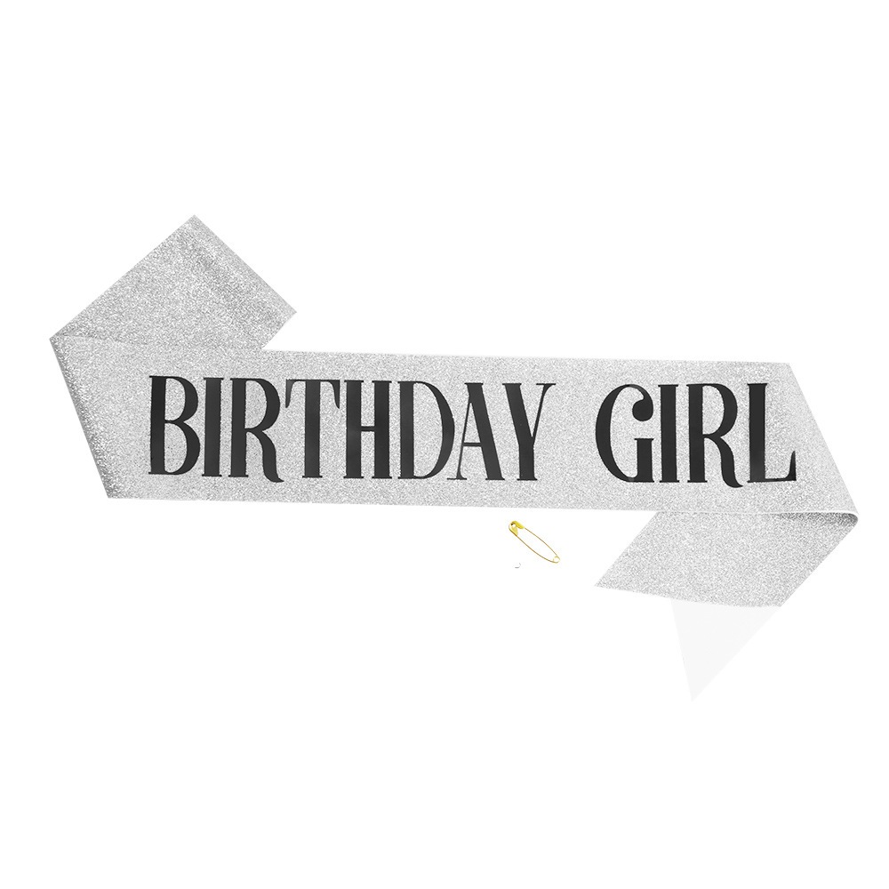 สายสะพายวันเกิด มงกุฎ ป้ายววันเกิด BIRTHDAY Girl ราคา ถูกที่สุด ดีลบีเคเค แกลเลอรีภาพที่ 5