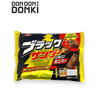 Jonetsu kakaku Black thunder mini chocolate bar / โจเนทสึ คาคาคุ เวเฟอร์ เคลือบ ช็อคโกแลต มินิบาร์