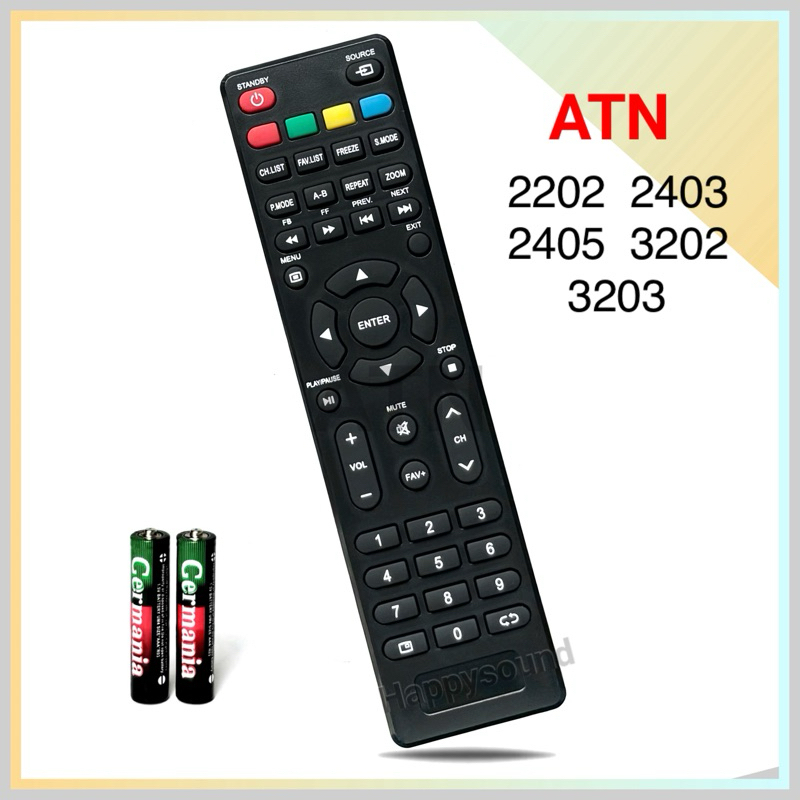 รีโมททีวี  ยี่ห้อ Altron    รหัส  ATN รุ่น LTV-2202/LTV-2403/LTV-2405/LTV-3202/LTV-3203