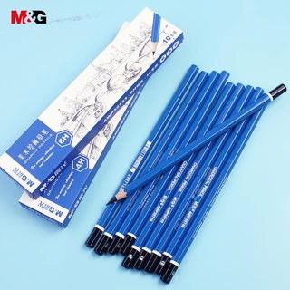 M&G AWP357E4 ดินสอ ดินสอวาดเขียน 2B ดินสอดำแกรไฟต์ สามารถใช้สำหรับวาดภาพร่าง และระบายสี 1 ชิ้น