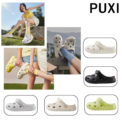 PUXI  รองเท้าหัวโต รัดส้นหัวโต รองเท้าแตะ กันลื่น รองเท้า ผู้ใหญ่ แฟชั่นฤดูร้อน P17510S