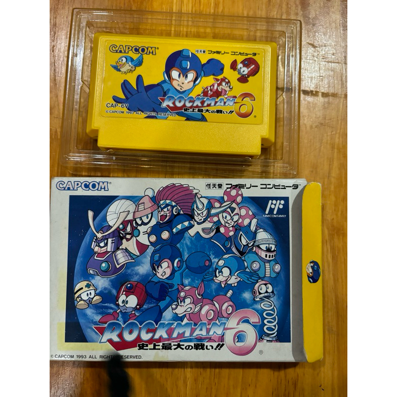 Famicom games console Rockman 6