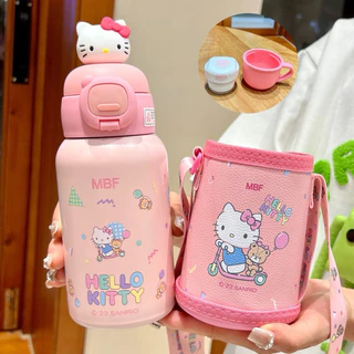 พร้อมส่ง!! กระติกน้ำเด็ก ขวดน้ำเด็ก กระบอกน้ำ พกพาไปโรงเรียนสะดวก วัสดุสแตนเลส 304 ราคาส่ง