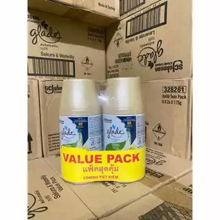 🔥พร้อมส่ง4กลิ่น🔥แพคคู่สุดคุ้มGlade สเปรย์ปรับอากาศ ออโตเมติก(รีฟิลแพคคู่)‼️ยกลังทักแชทนะครับๆๆๆฟฟผฟฟ