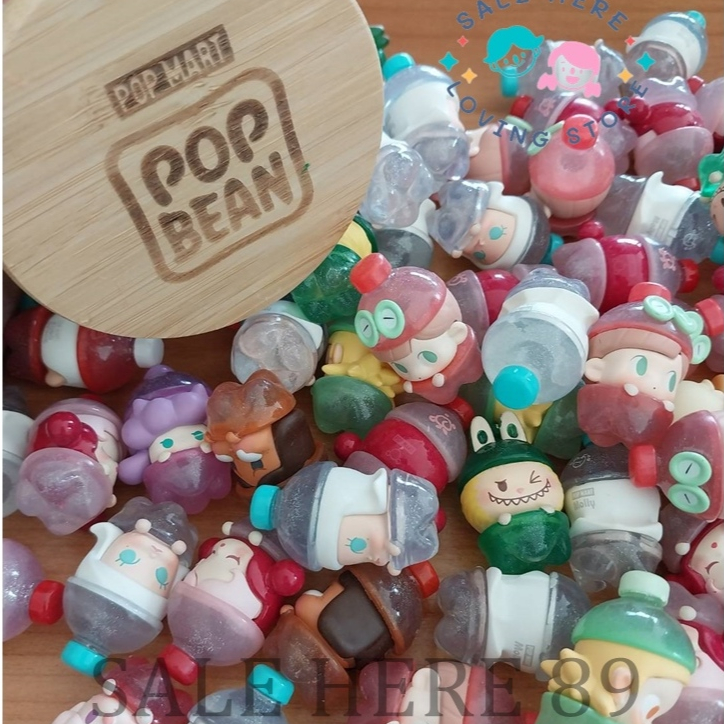 พร้อมส่งจากไทย Pop Bean จาก Pop Mart ของแท้ 100% Series crybaby Molly dimoo labubu ราคาต่อ1ตัว เจาะทำพวงกุญแจได้