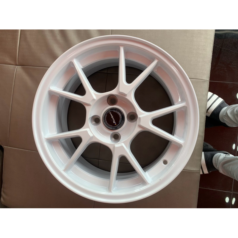 ล้อแม็กซ์ tc005 ขอบ15 15x7.0 4/100 สีขาว สปอร์ต เท่ อย่างลงตัว ราคาต่อ สี่วง