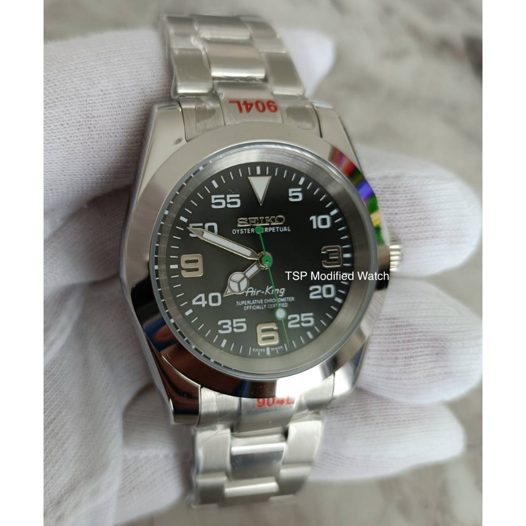 Seiko Mod Air King Style