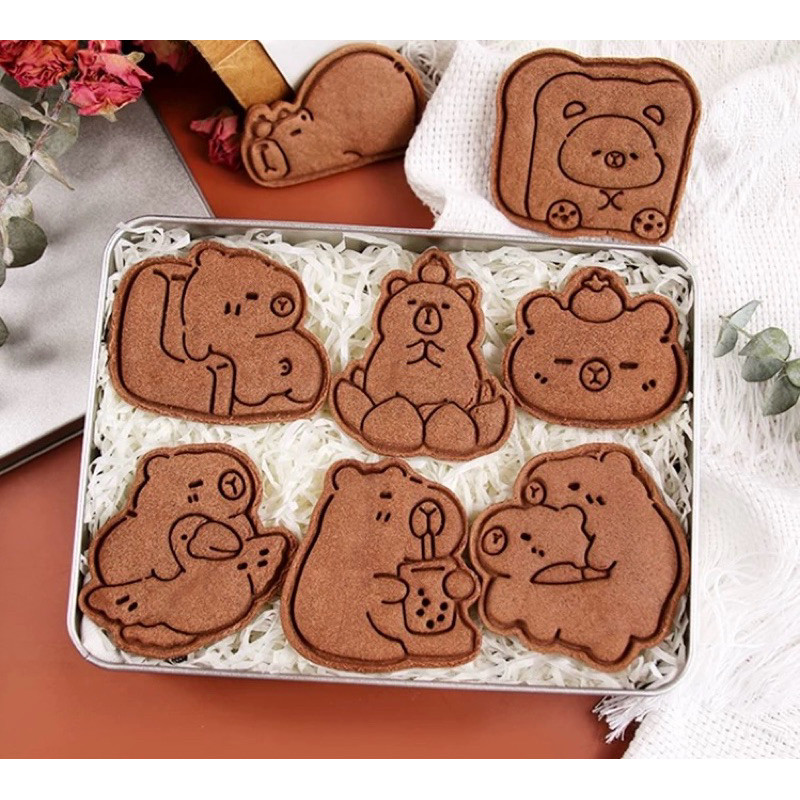 พิมพ์คุกกี้ cookie cutter ลายคาปิบาร่า