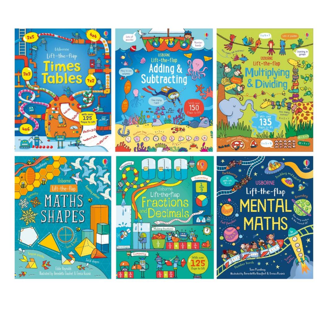 Usborne Lift the Flap Math Series