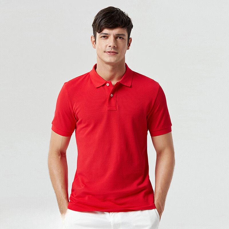 เสื้อโปโล POLO คอปกแขนสั้นใส่ได้ทั้งชายและหญิง Unisex ผ้าไมโครโพลีเอสเตอร์ - รูปที่ 2