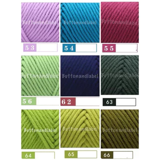 ไหมพรม คอตตอนนม milk cotton 8 พาย บริการเทียบสี ขายโดยคนไทย พร้อมส่งจากไทย