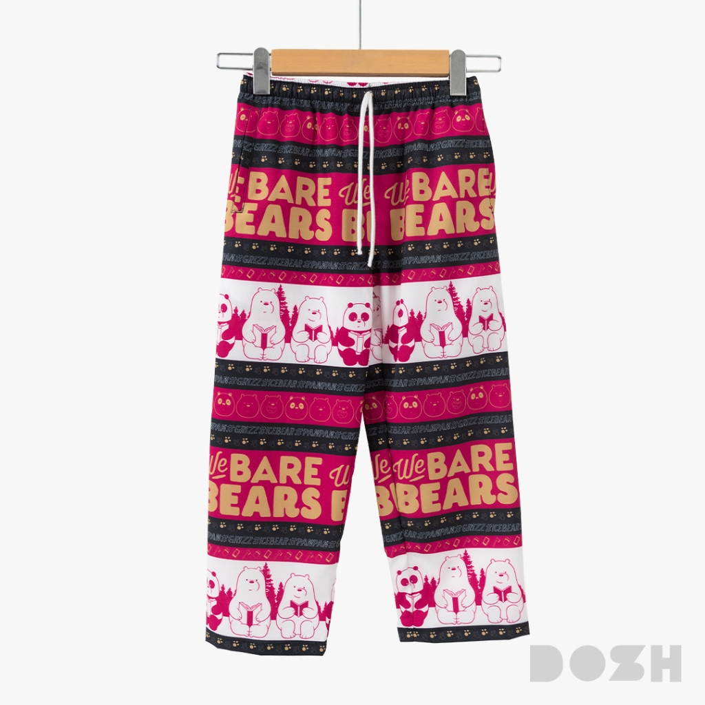 DOSH KID'S LAY WE BARE BEARS กางเกงผ้าไหมอิตาลีเด็ก DBBBL5004-PI
