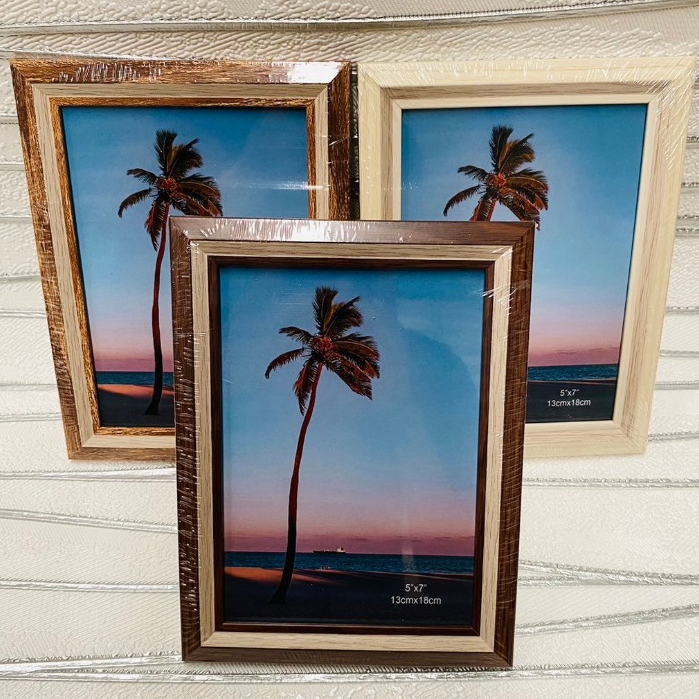 กรอบรูป5×7นิ้ว(13×18cm)กรอบรูปกระจก กรอบรูปมินิมอล มีให้เลือกมากกว่า20ลาย (แนวตั้งแนวนอนได้)