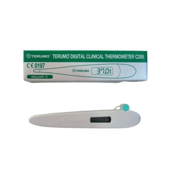 ปรอทว้ดไข้ทางรักแร้ TERUMO TM C205 S ของแท้ อย่างดี