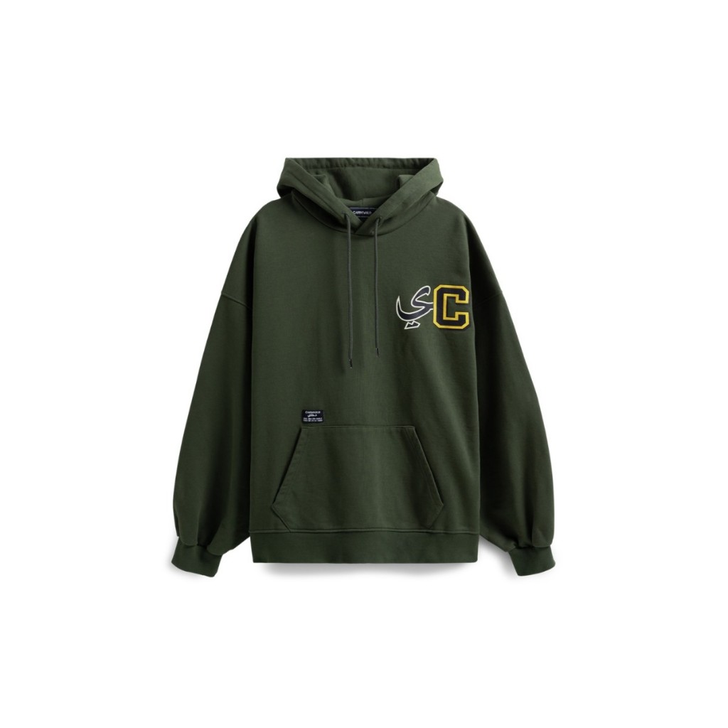 CARNIVAL CNVXSBTGH001OL SBTG HOODIE OLIVE