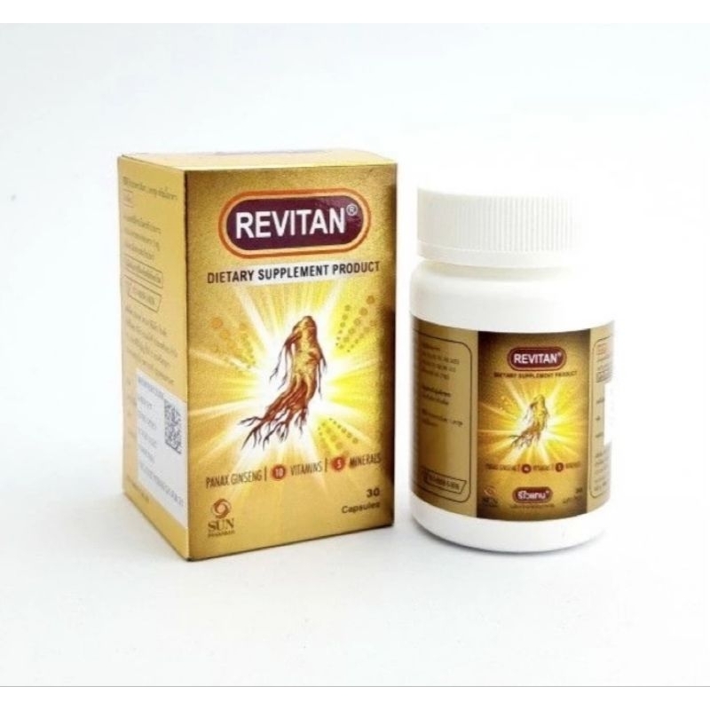 Revitan รีไวแทน ผลิตภัณฑ์เสริมอาหาร บำรุงร่างกาย 30 แคปซูล