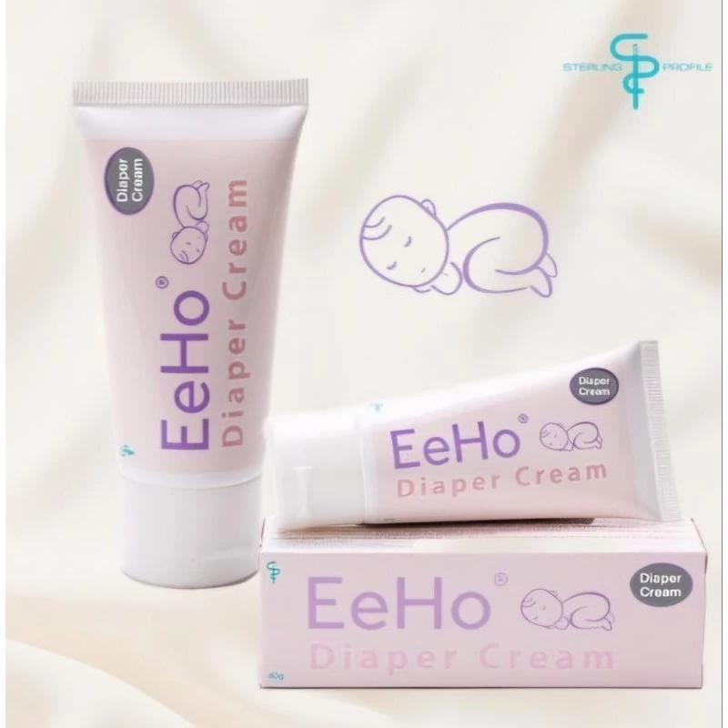 EeHo Diaper cream เอโฮ ไดอะเปอร์ ครีม ทาผื่นผ้าอ้อม 40g exp.7/28