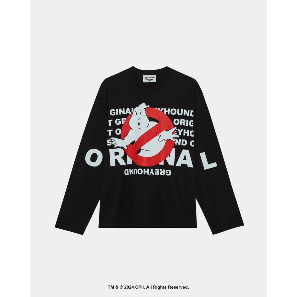 OG "NO GHOST" LONG SLEEVE T-SHIRT (เสื้อยืดคอกลมแขนยาว)