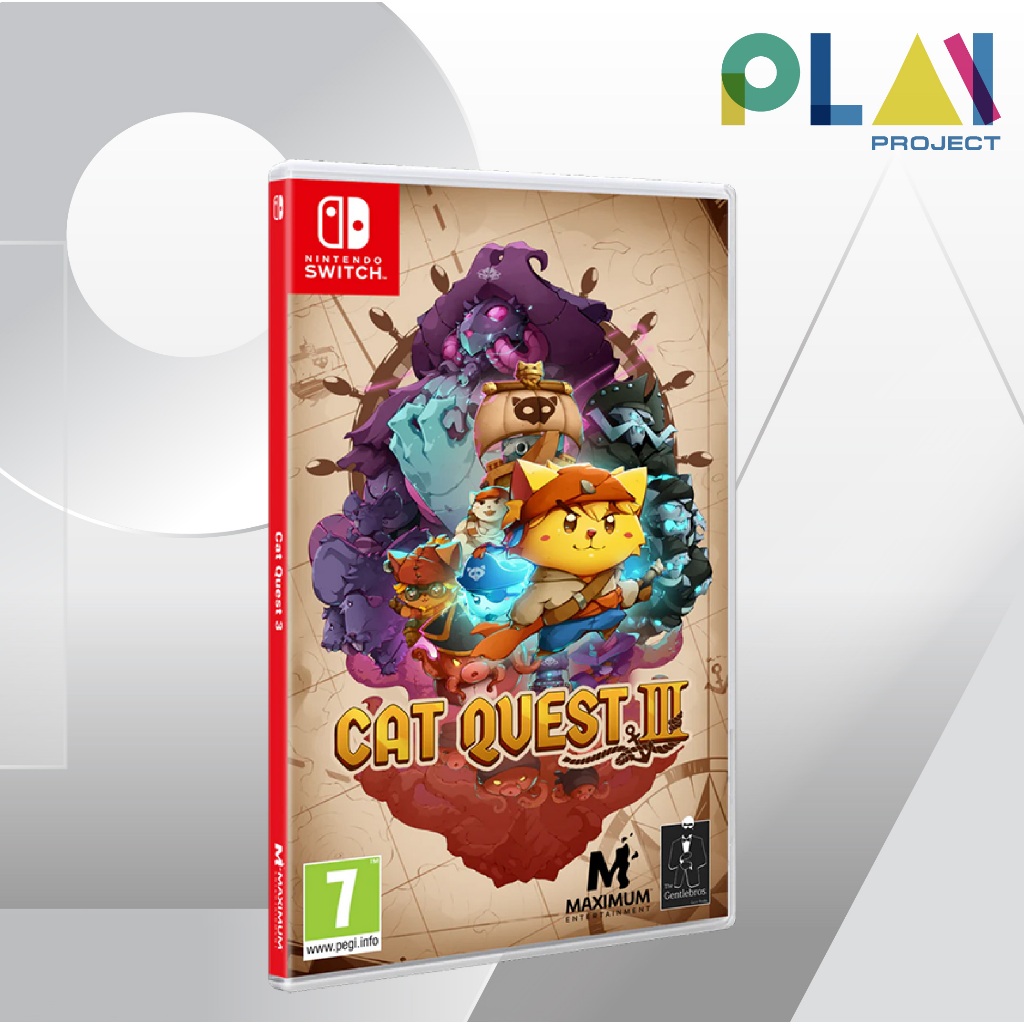 Nintendo Switch : Cat Quest III มือ1 แผ่นเกมนินเทนโด้