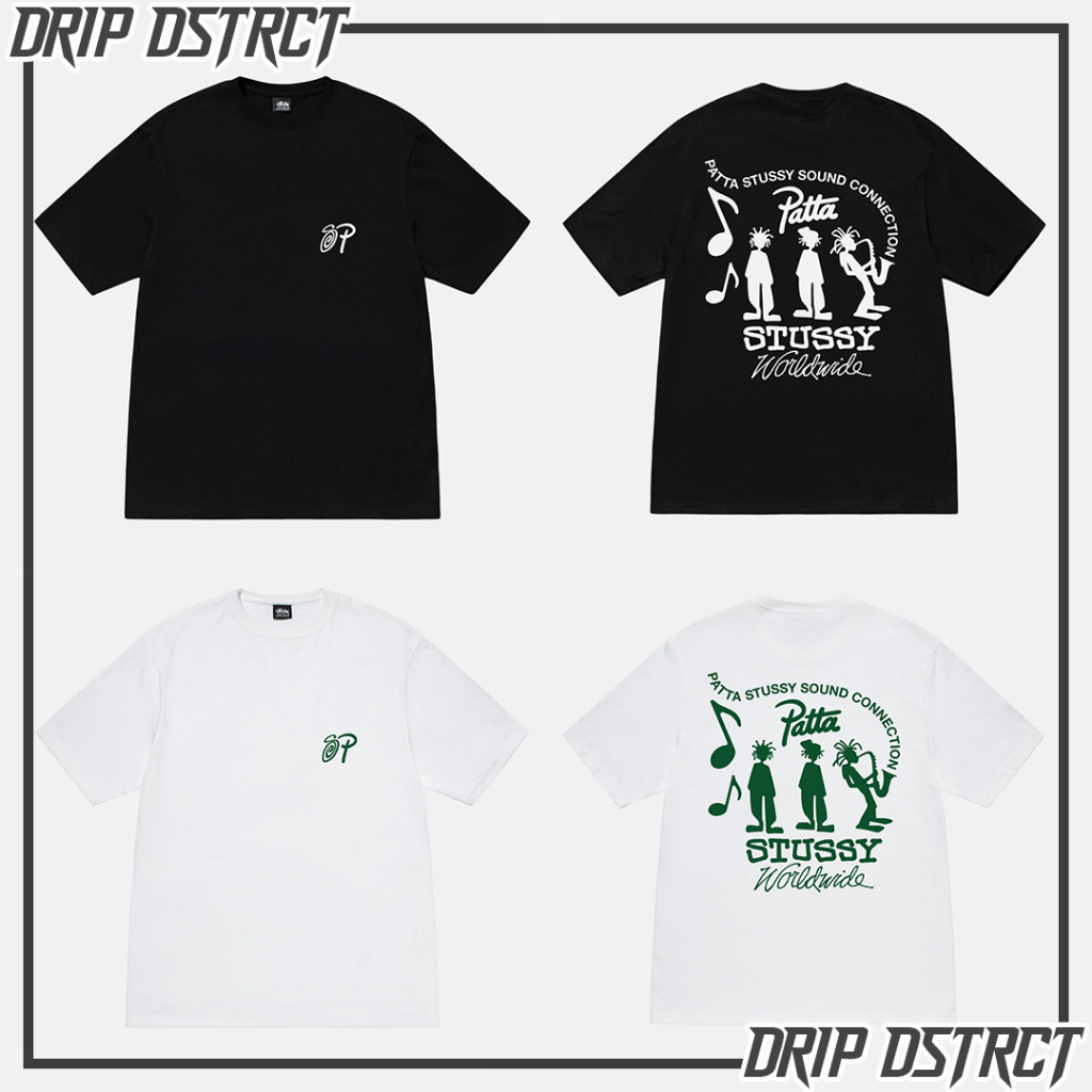 เสื้อยืด Stussy x Patta collection SS2024
